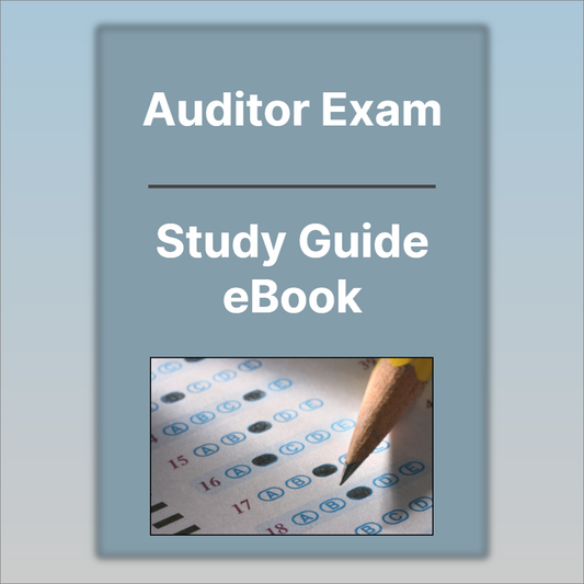 Auditor Exam Study Guide