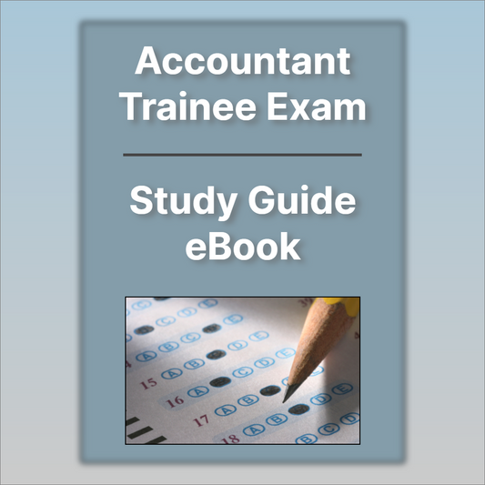 Accountant Trainee Exam Study Guide eBook PDF Download
