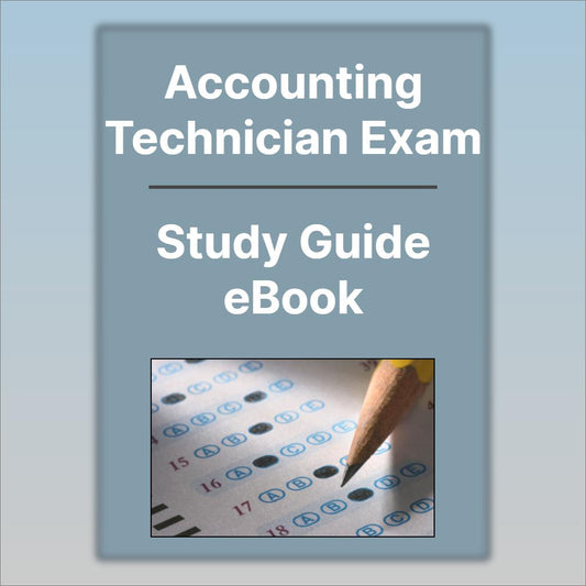 Accounting Technician Exam Study Guide eBook