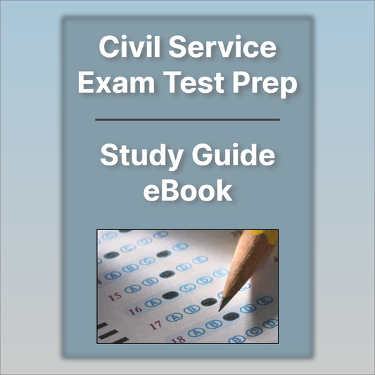 Civil Service Test Study Guide eBook and Sample Practice Exam